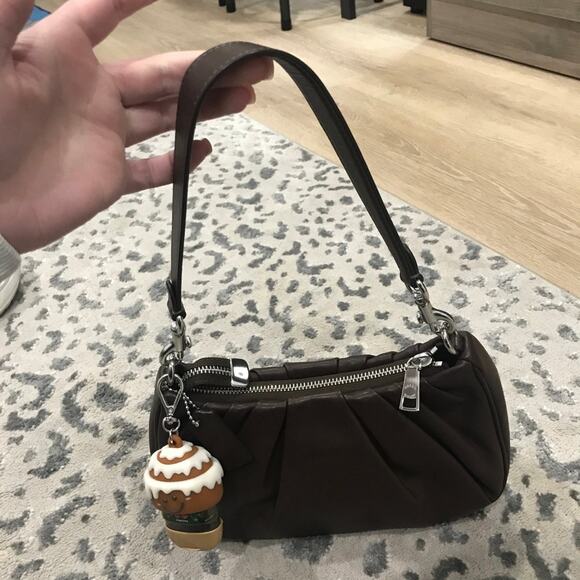 Coach brown Terri shoulder leather tabby bag - Picture 5 of 9